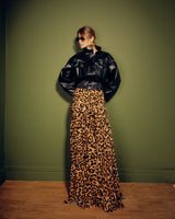 Saia Animal Print Ajustada