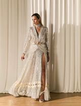 Vestido Bordado Brilho